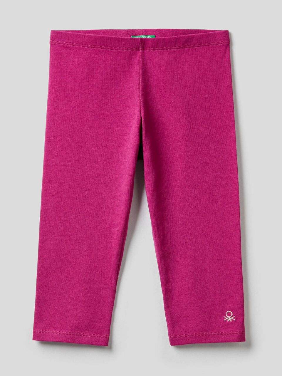 Legging 3/4 en coton stretch image number null