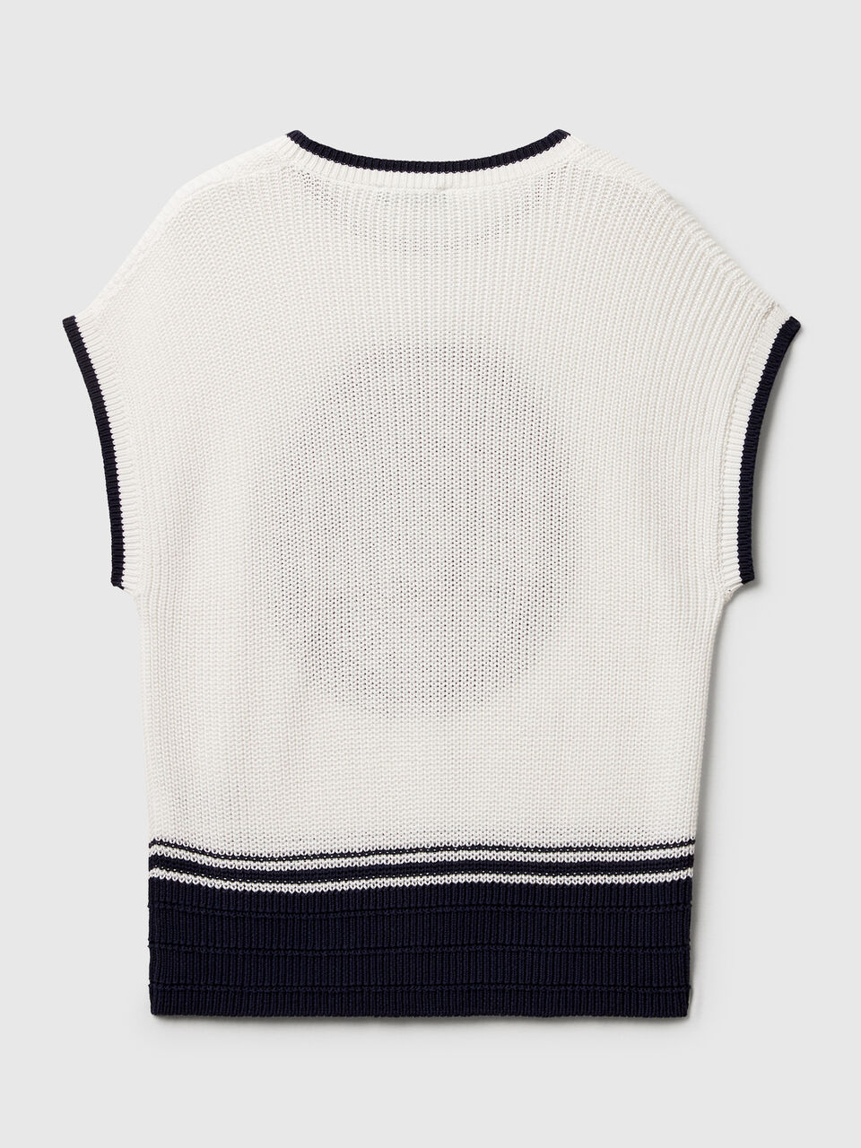 SLEEVELESS SWEATER Femme image number 2