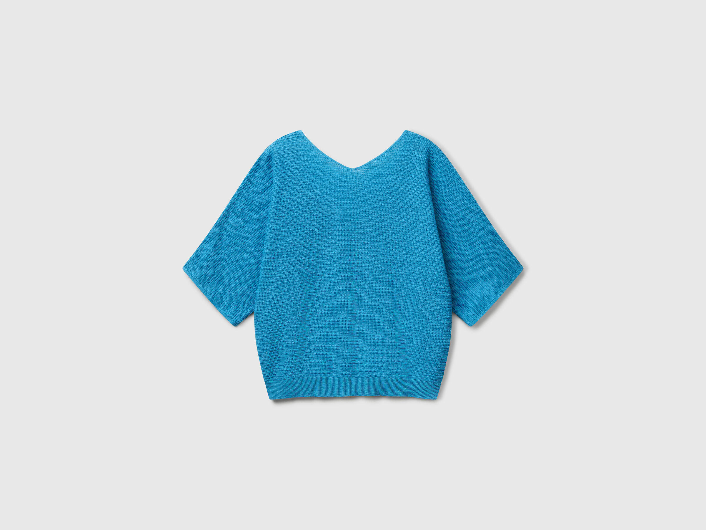 V NECK SWEATER H/S Femme image number 5