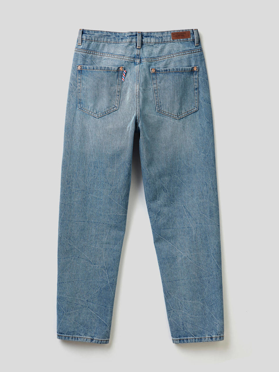 Jeans boyfriend 100% coton image number 2