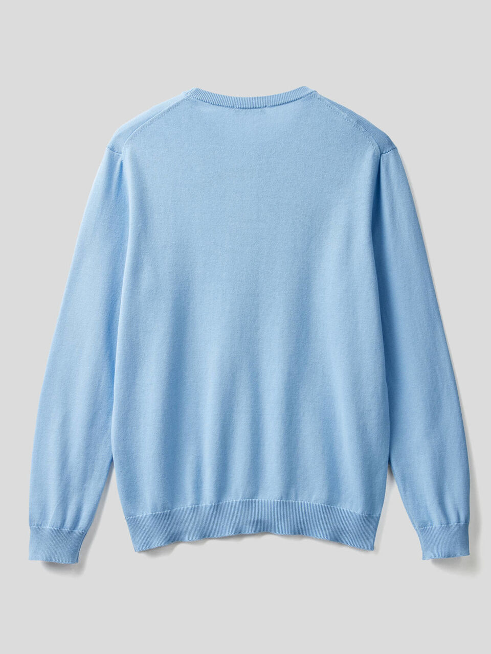 Pull col rond 100% coton image number 2
