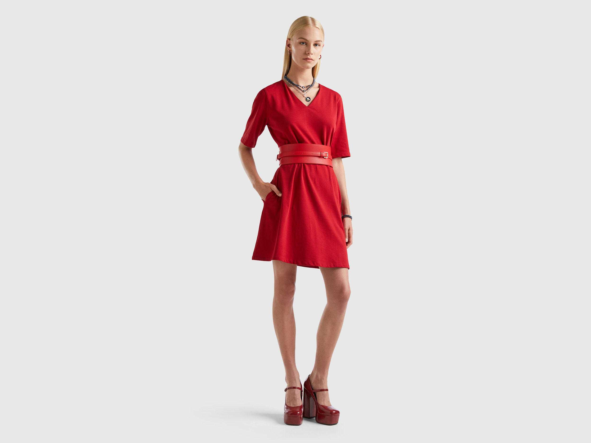 Robe benetton femme clearance