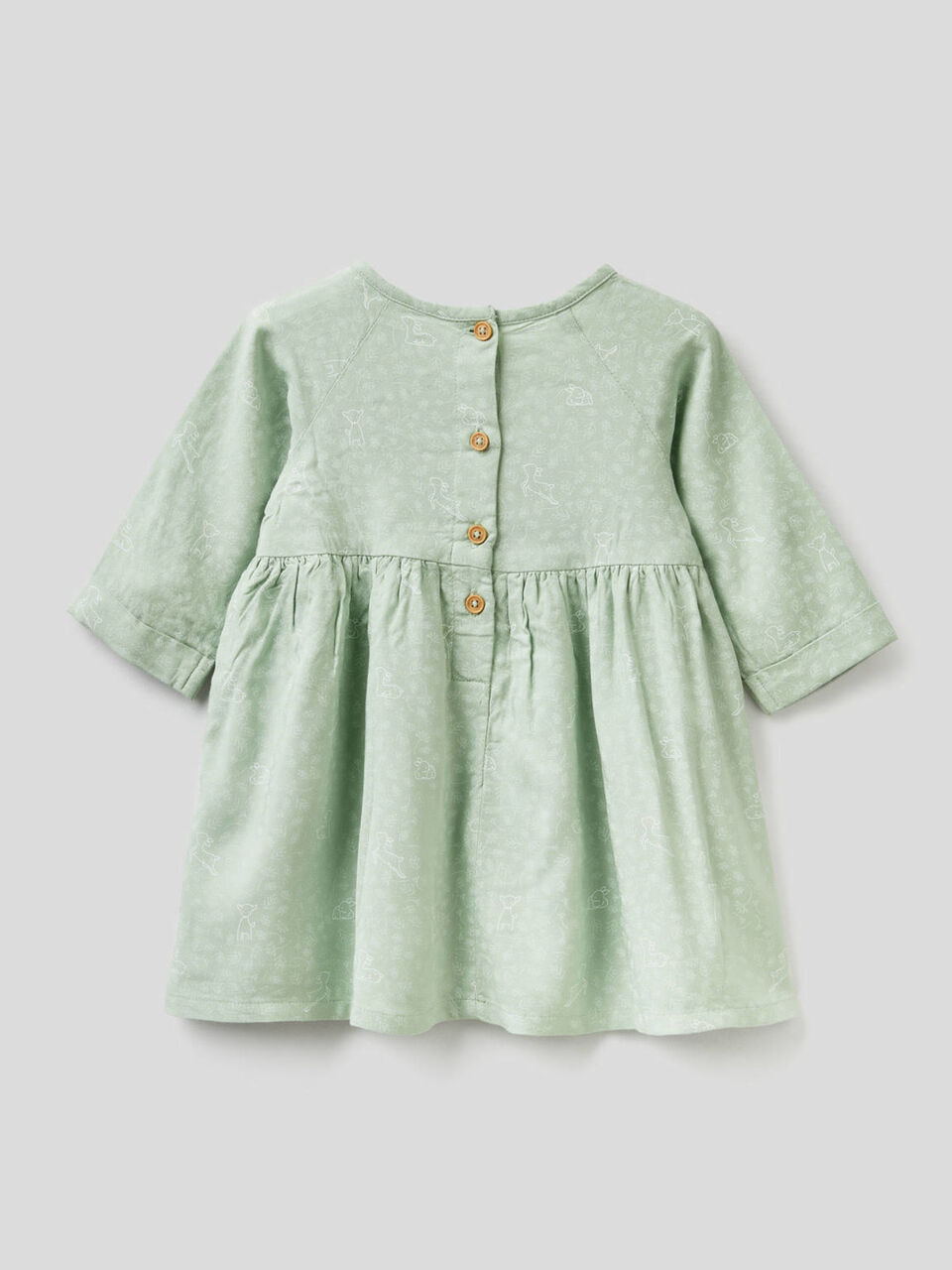 Robe à motifs en viscose éco-responsable image number 2
