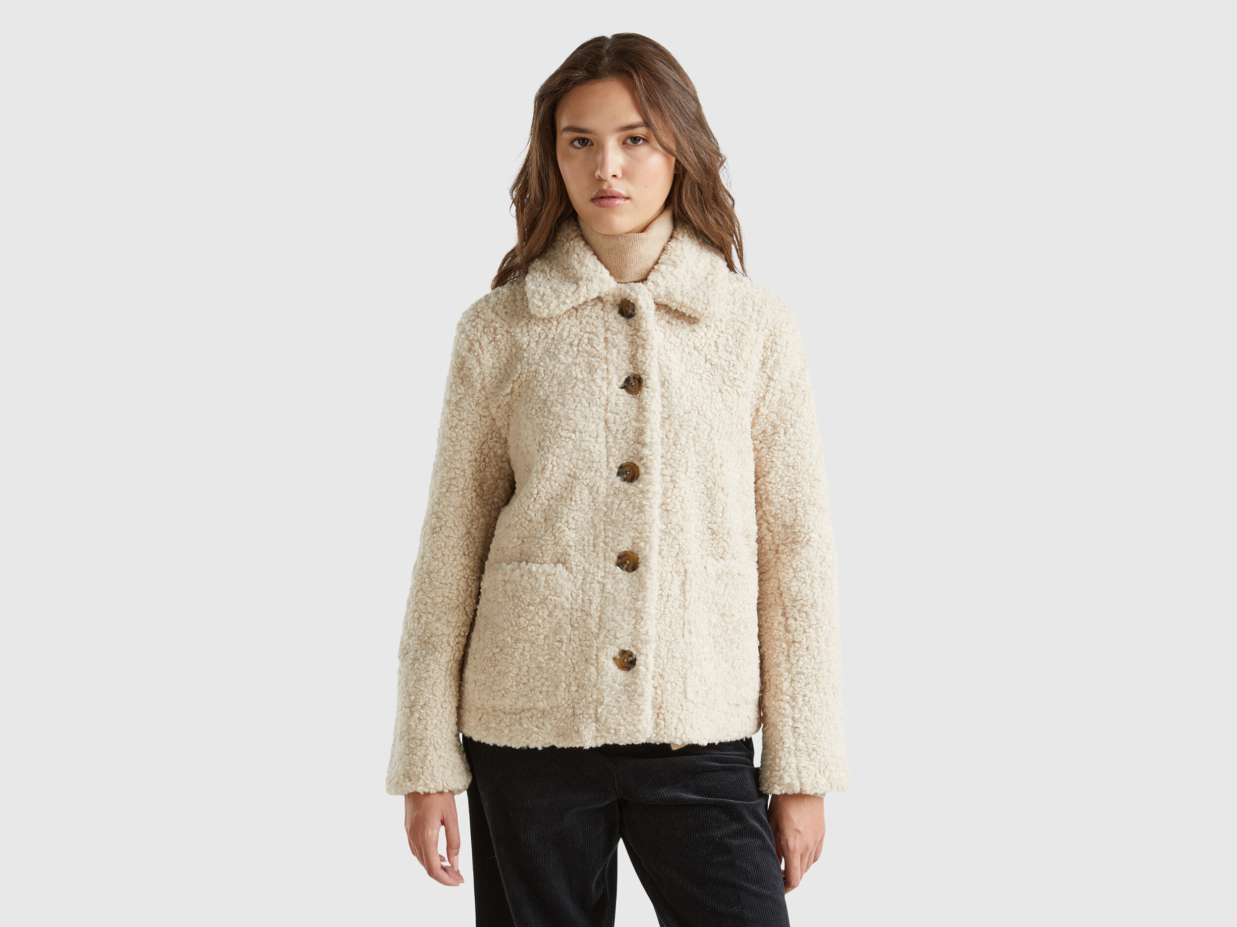 Manteau femme benetton on sale