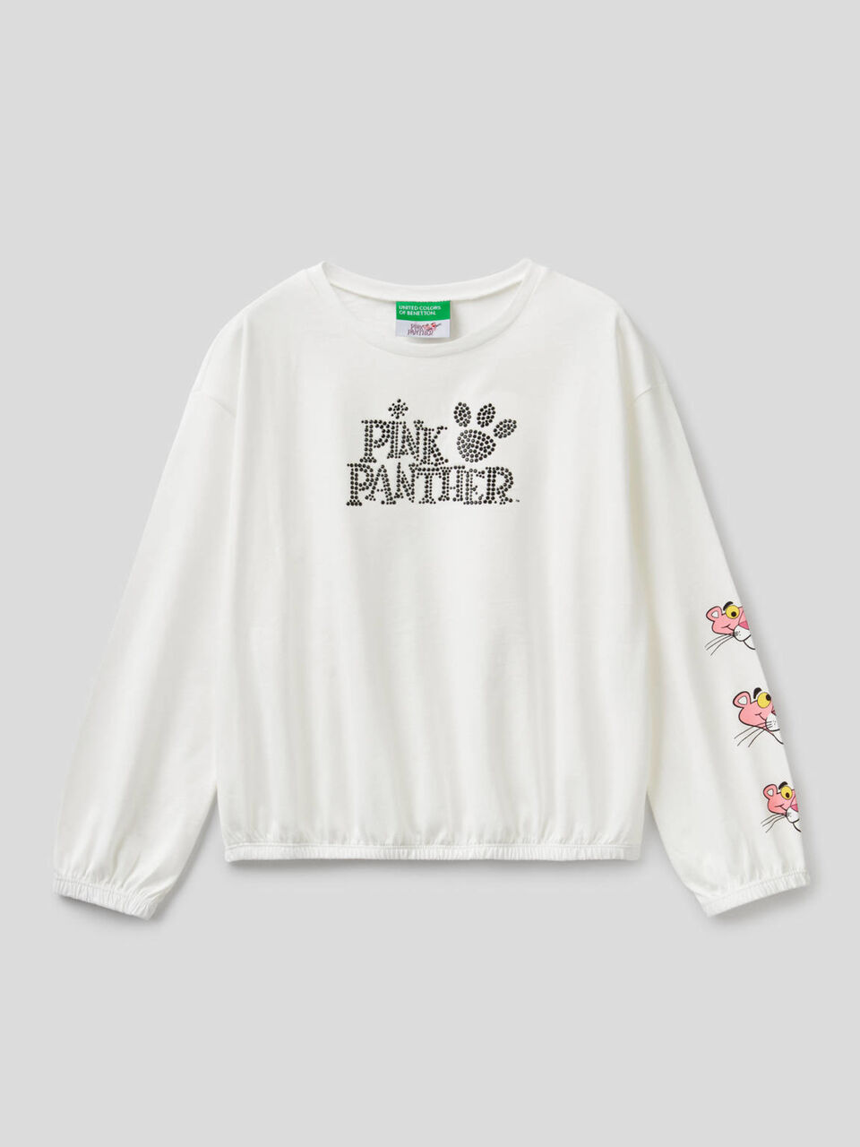 T-shirt Pink Panther avec strass image number 1