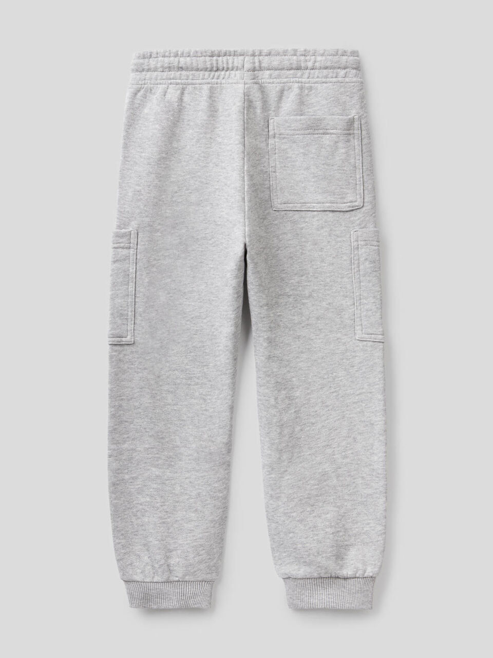 Pantalon cargo en molleton de pur coton image number 2