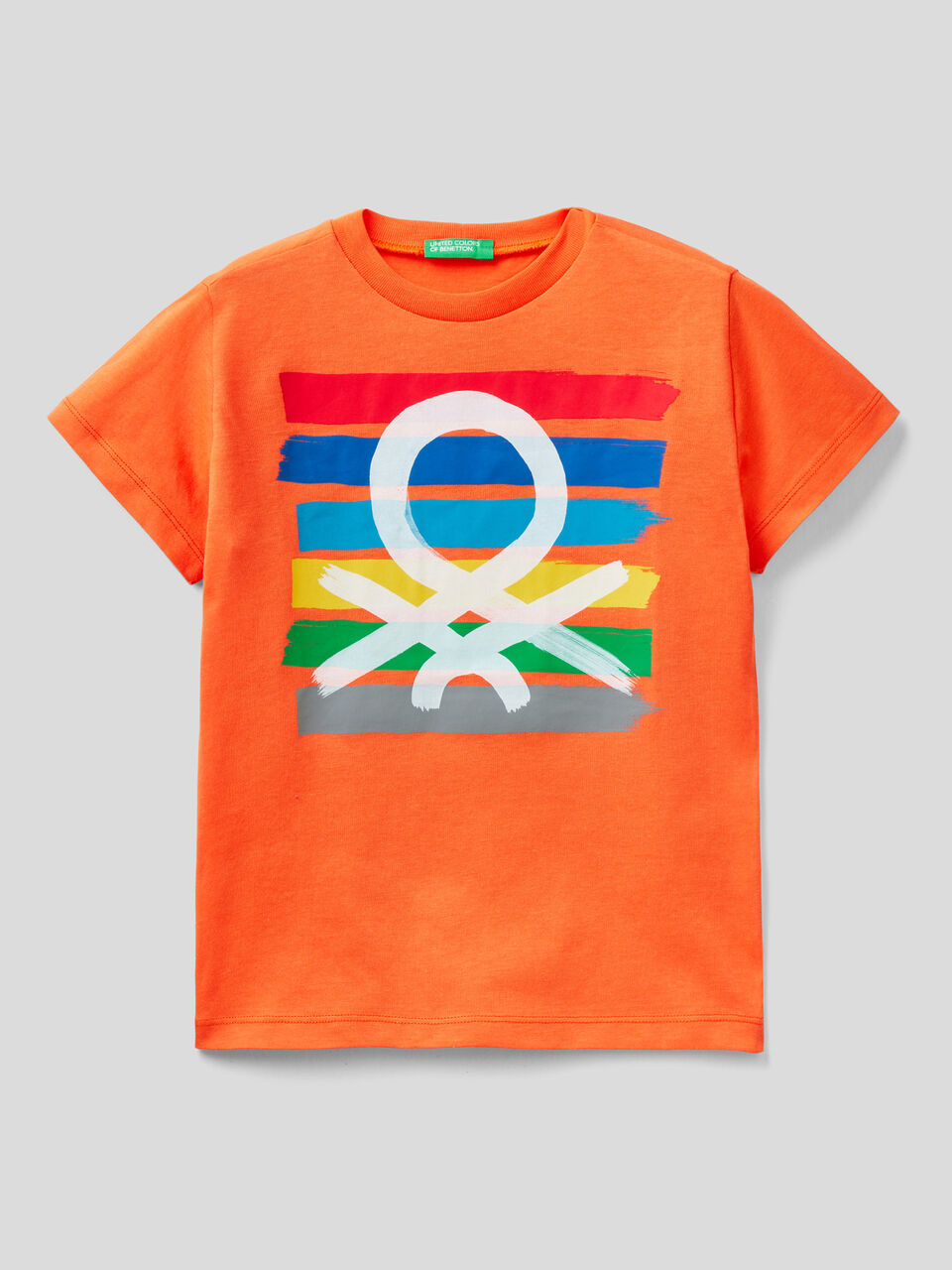 T-shirt 100% coton avec logo image number 1