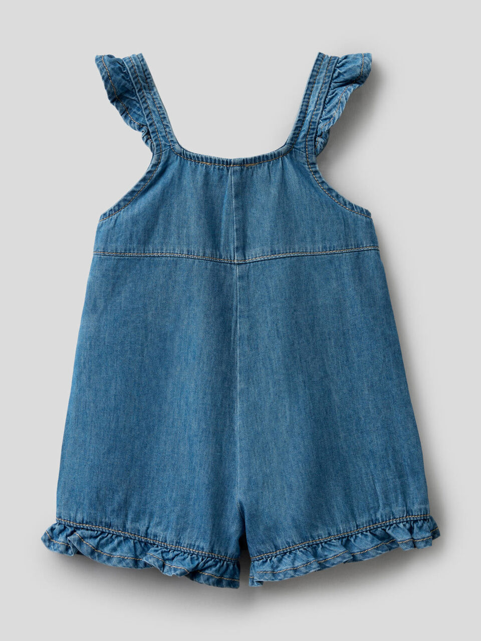 Salopette en tissu chambray image number 2