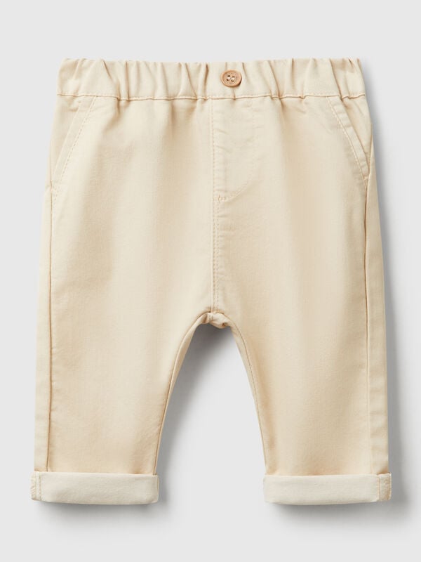 Pantalon en coton stretch Naissancede