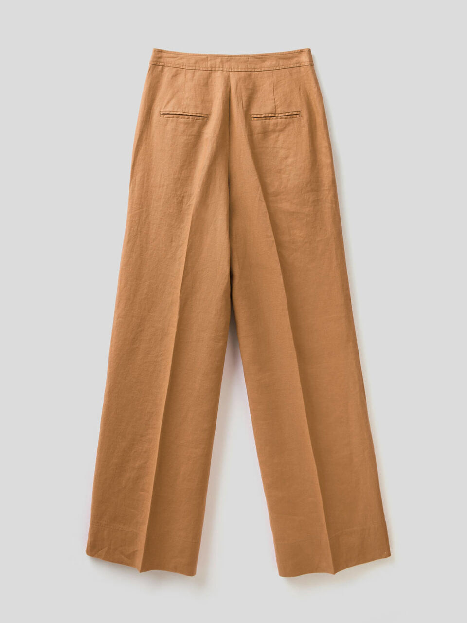 Pantalon palazzo 100% lin image number null
