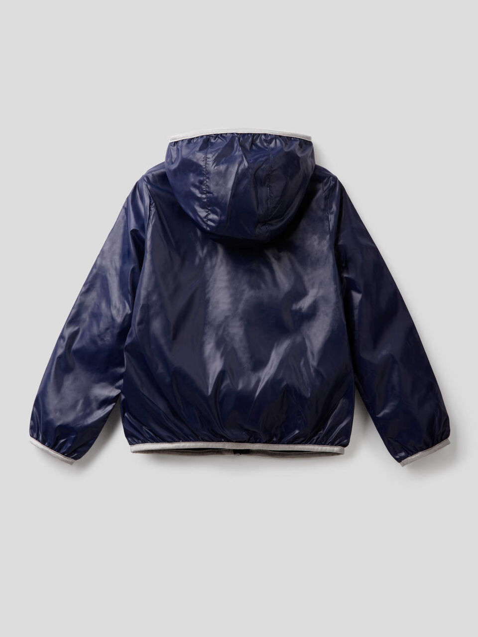Blouson avec capuche en tissu technique image number 2
