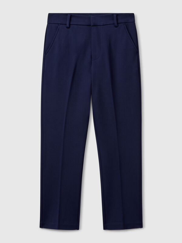 Pantalon élégant en viscose mélangée Garçon