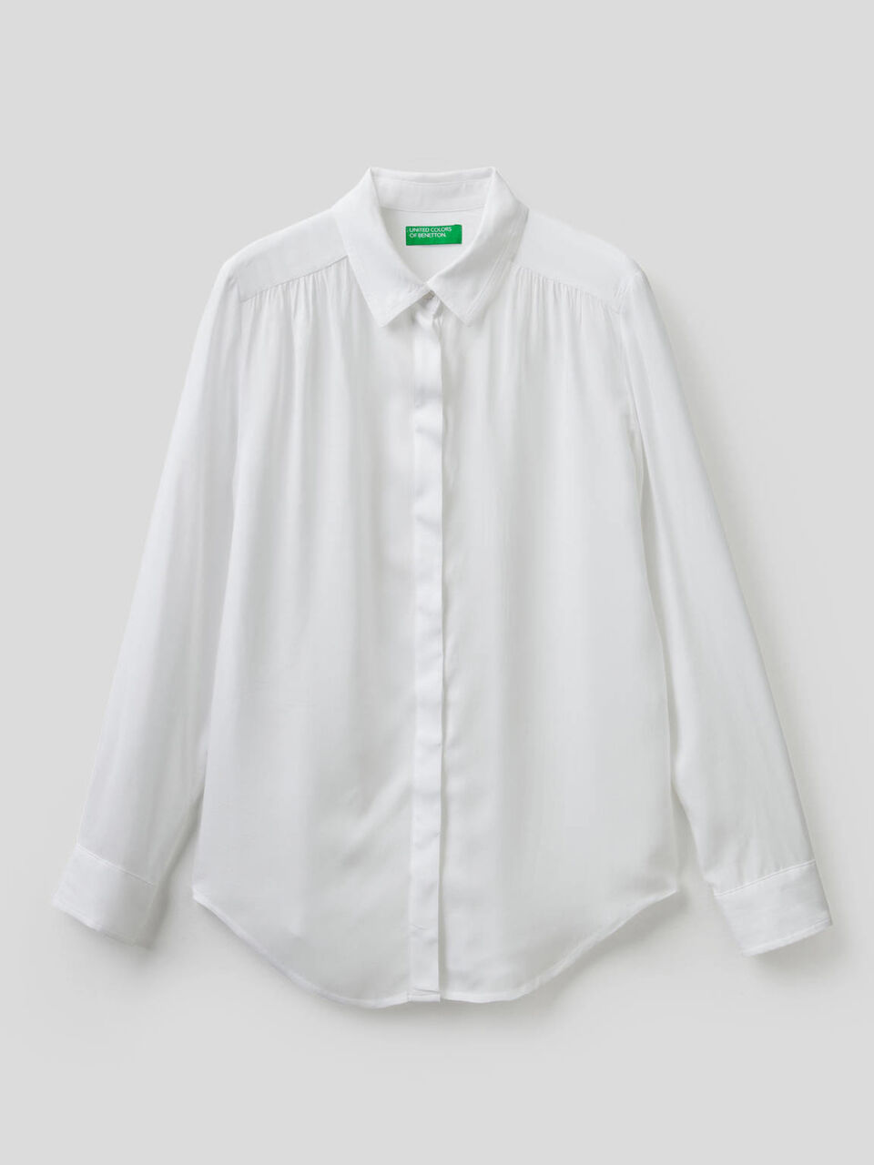 Chemise fluide avec fronces image number 1