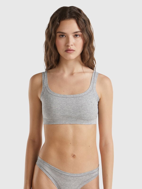 Soutien-gorge en coton super stretch Femme