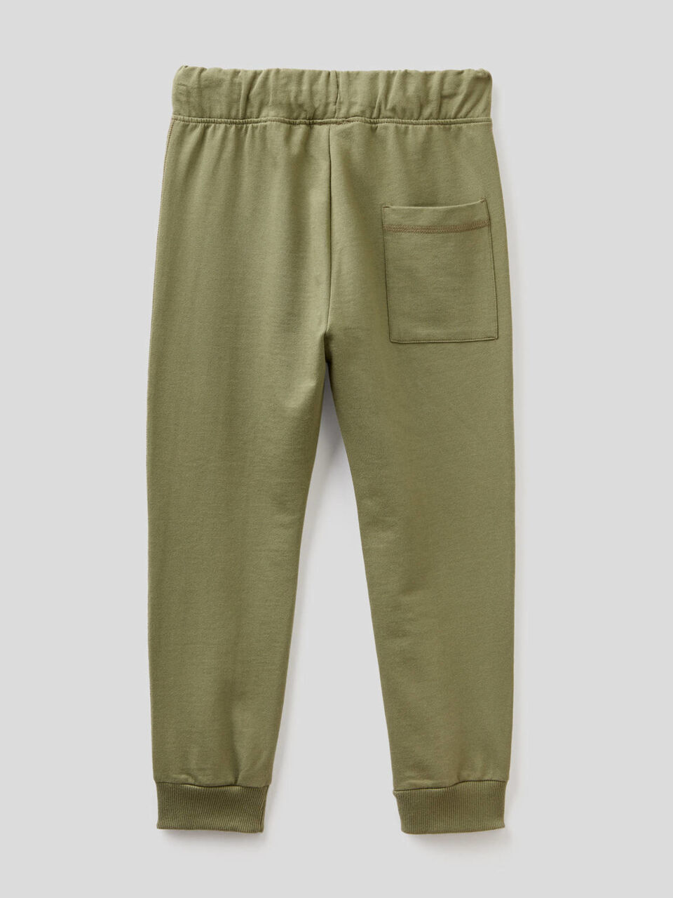 Pantalon en molleton 100% coton avec logo image number 2