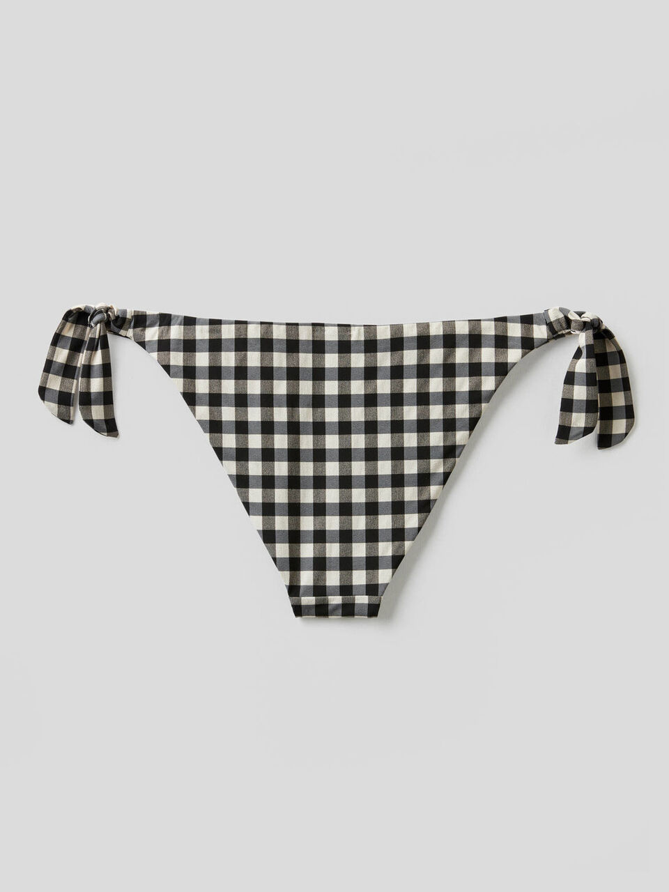 Slip de bain vichy avec noeuds image number 2