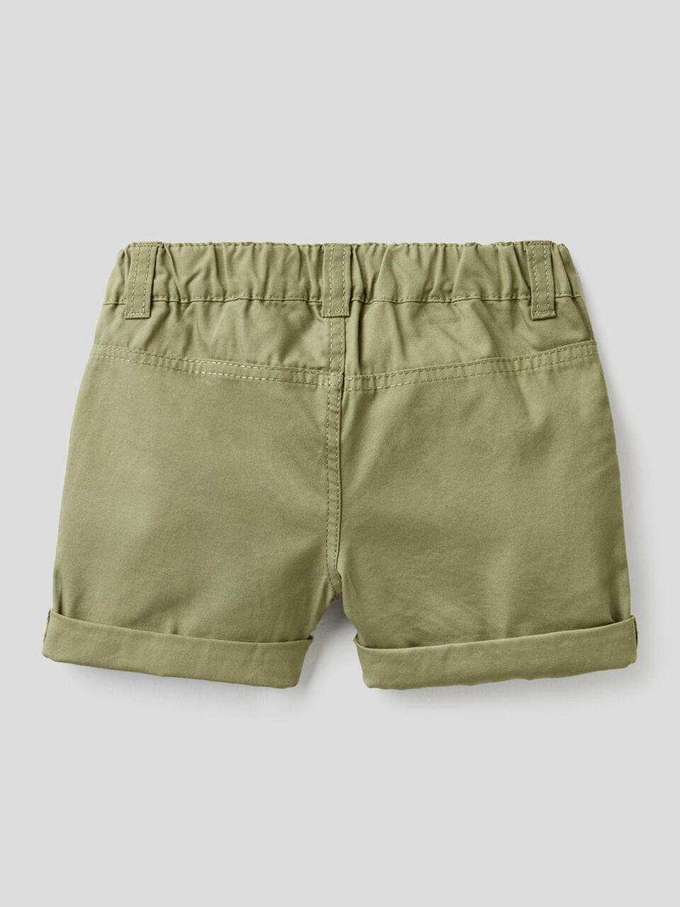 Short en toile de pur coton image number 2