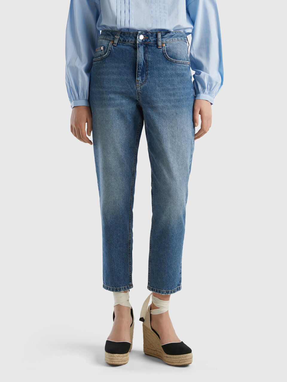 Jeans Slim Femme Nouvelle Collection 2024 Benetton