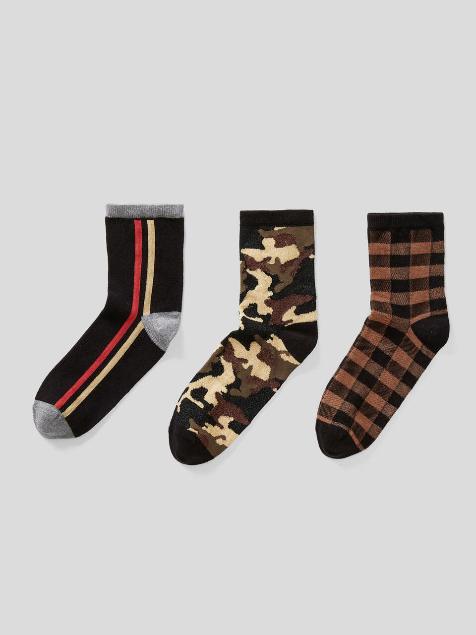 Lot de chaussettes avec lurex image number 2