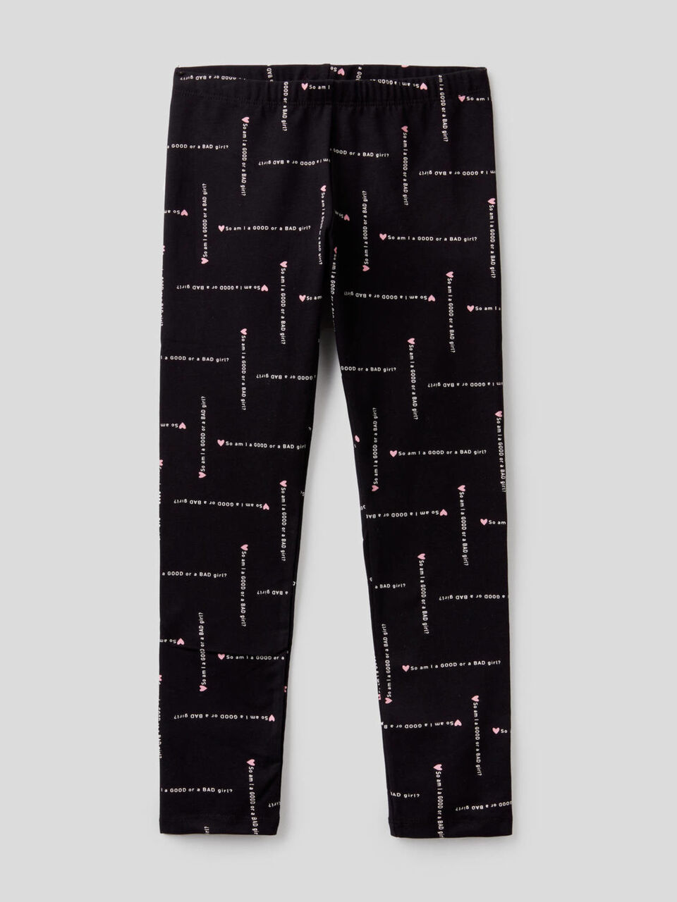 Legging imprimé en coton stretch image number 1