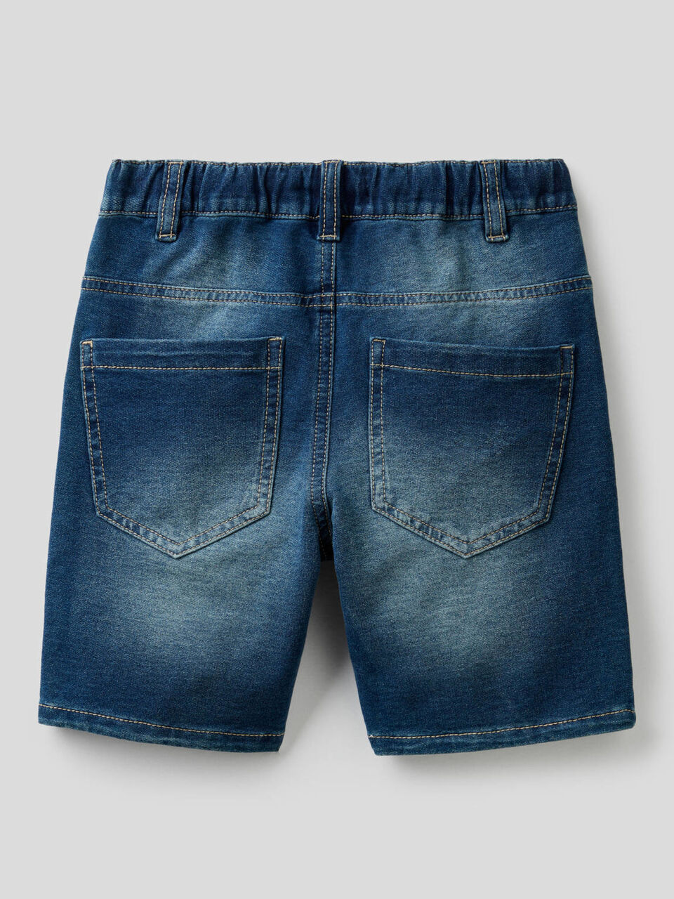 Bermuda en molleton effet denim image number 2