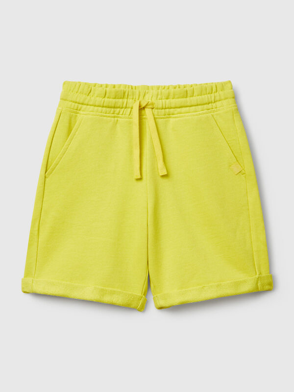 Bermuda en molleton pur coton Garçon