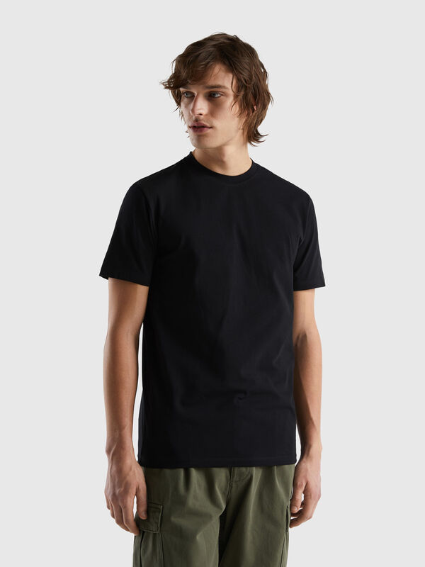 T-shirt ajusté en coton stretch Homme