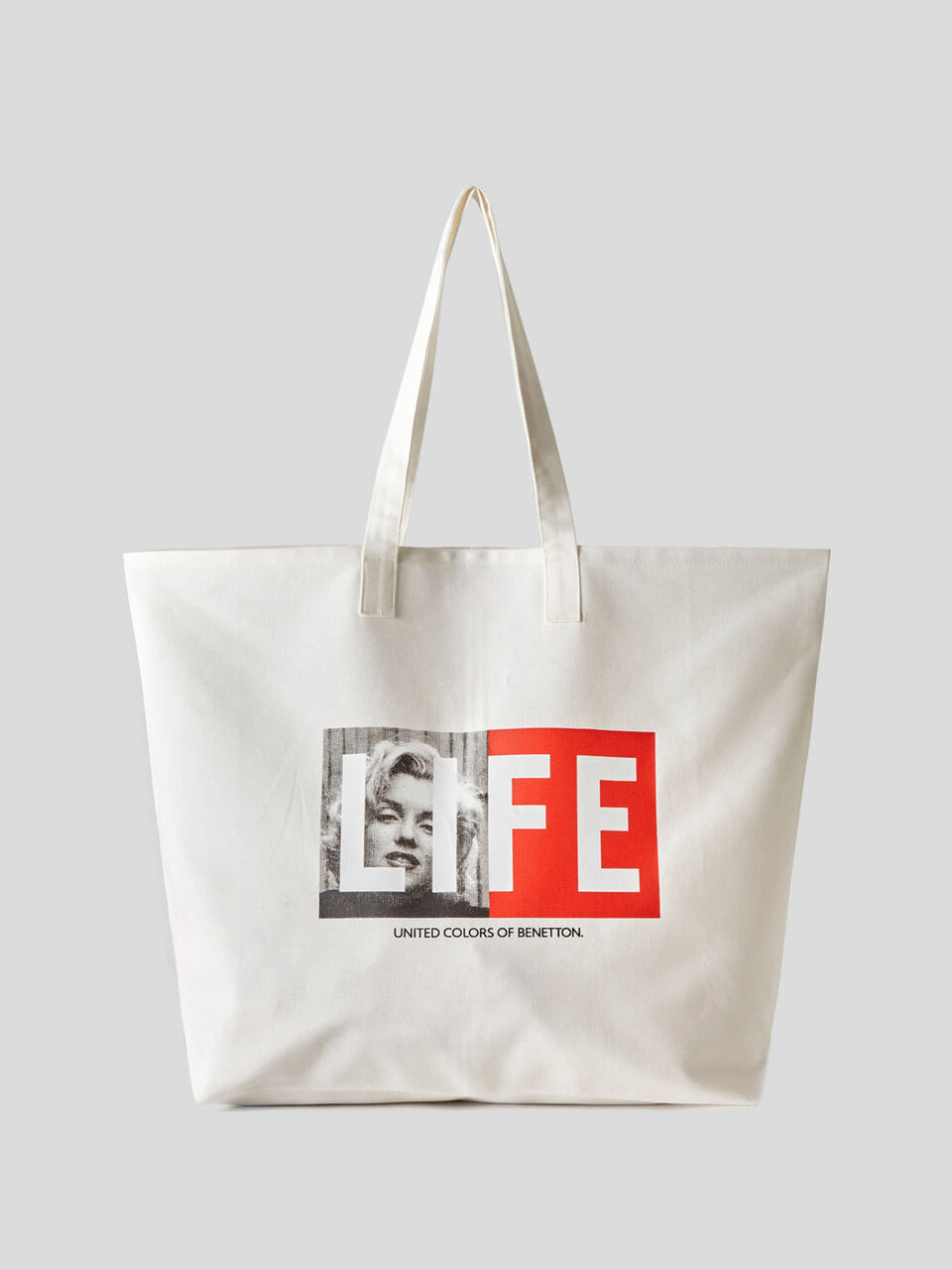 Cabas Life en coton bio image number 1