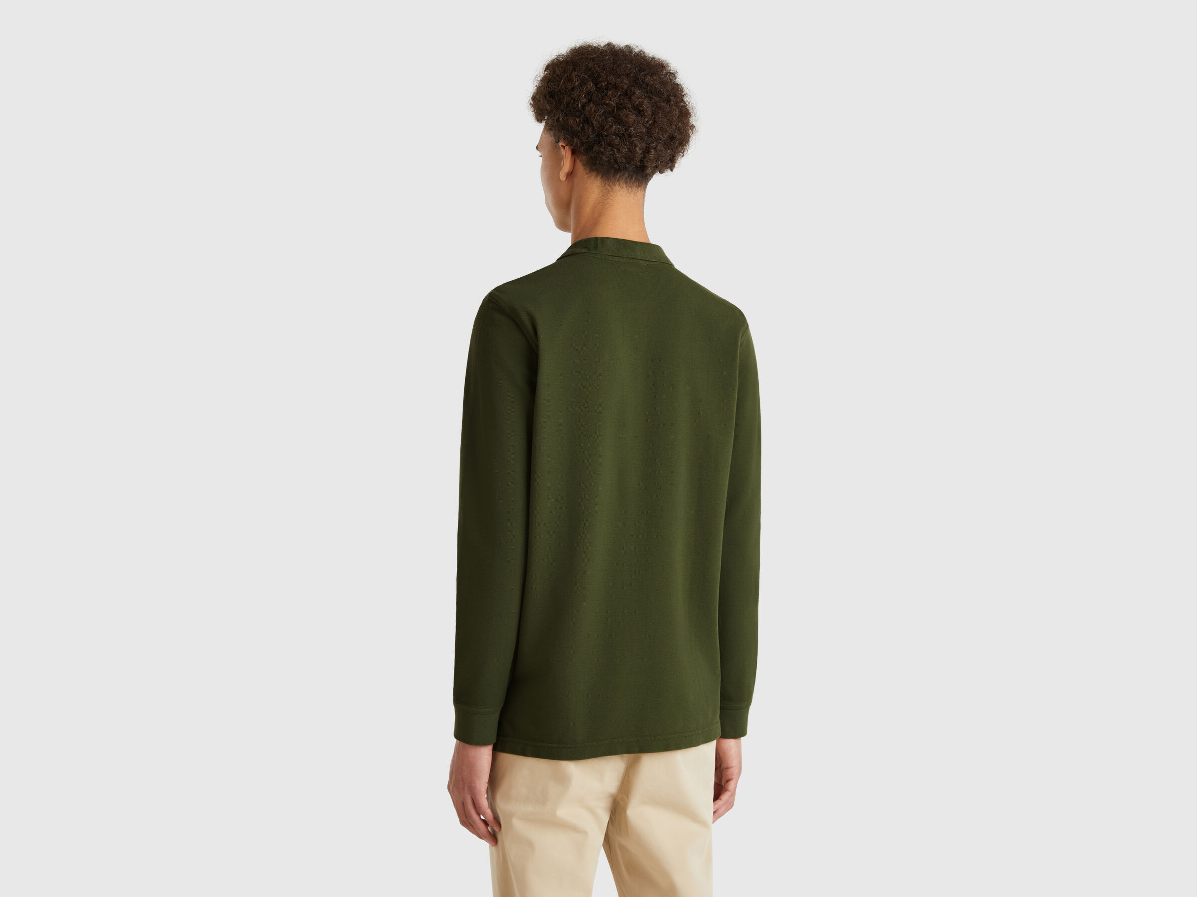 L/S POLO SHIRT Homme image number 1