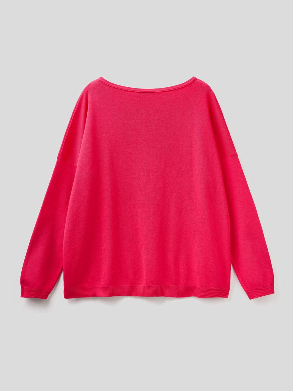 Pull en coton avec encolure ronde image number 2