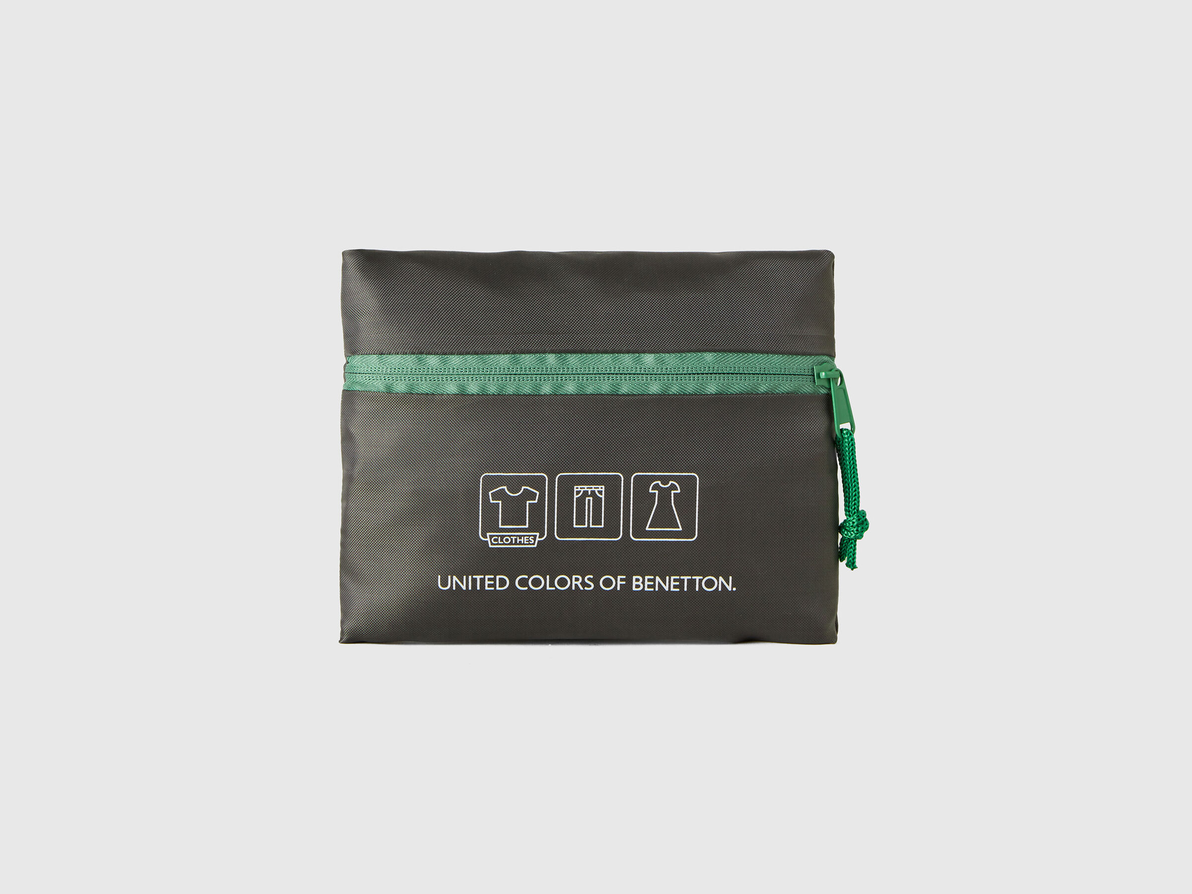 Military green travel bag image number 2