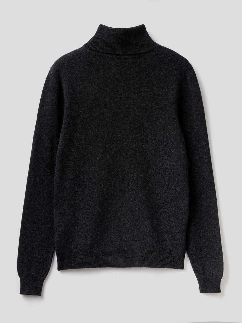 Pull chaud col roulé en pure laine vierge image number 2
