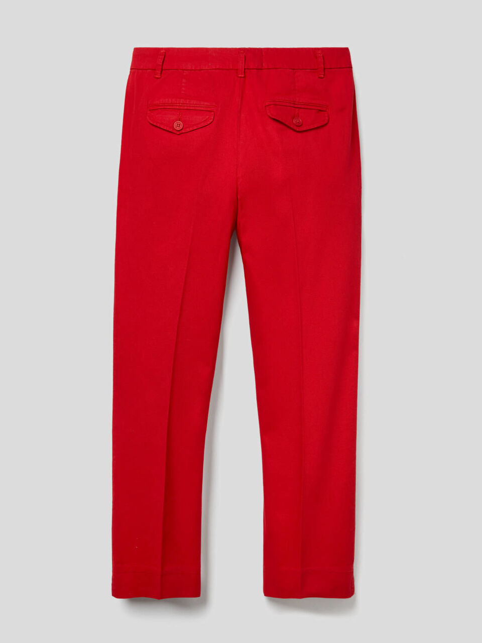 Chino cropped en coton stretch image number 2