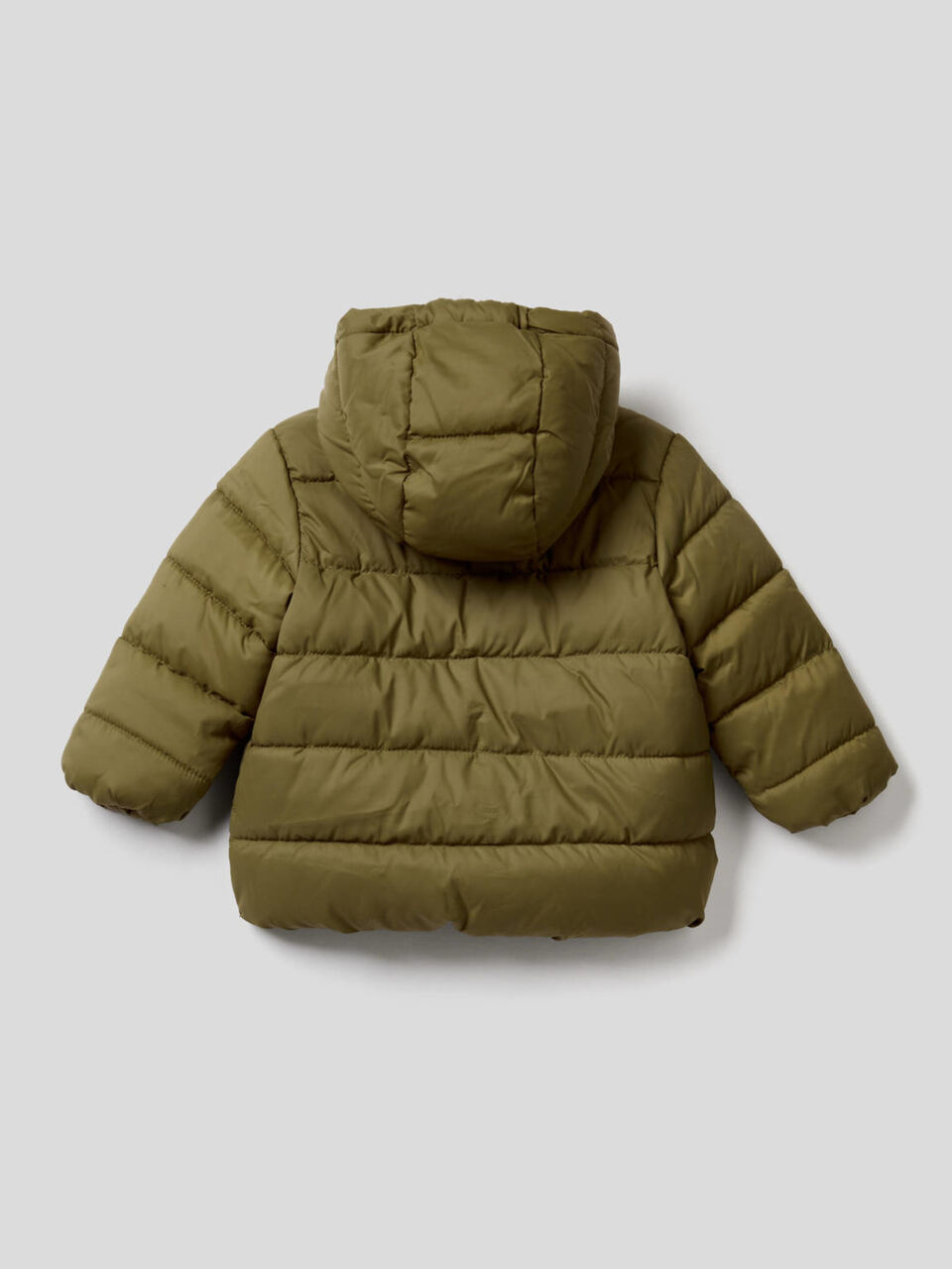 Blouson tissé teint avec capuche image number 2