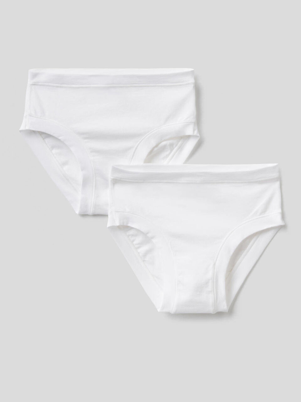 Deux slips en coton bio super stretch image number 1