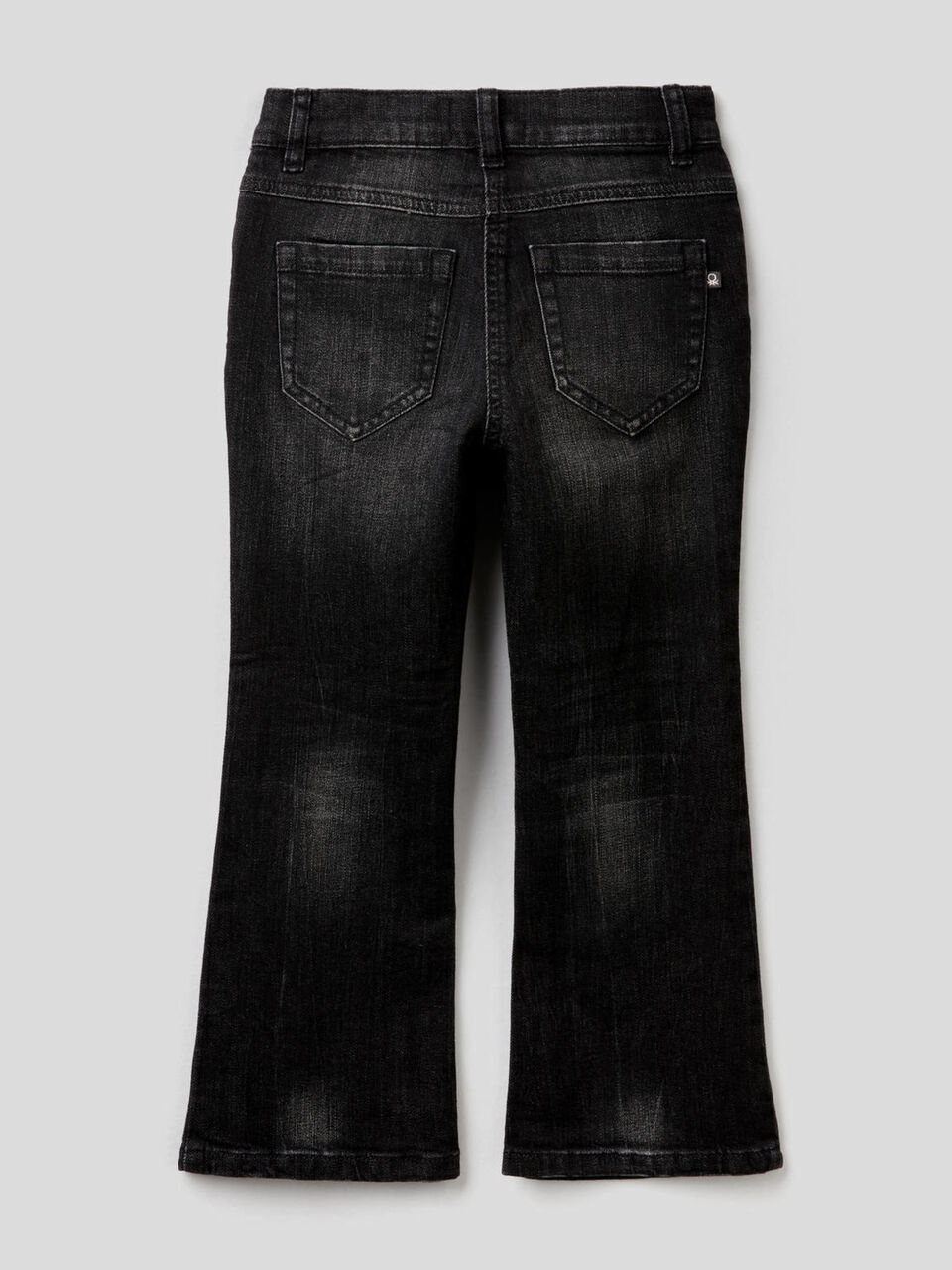Jeans évasé en coton stretch image number 2