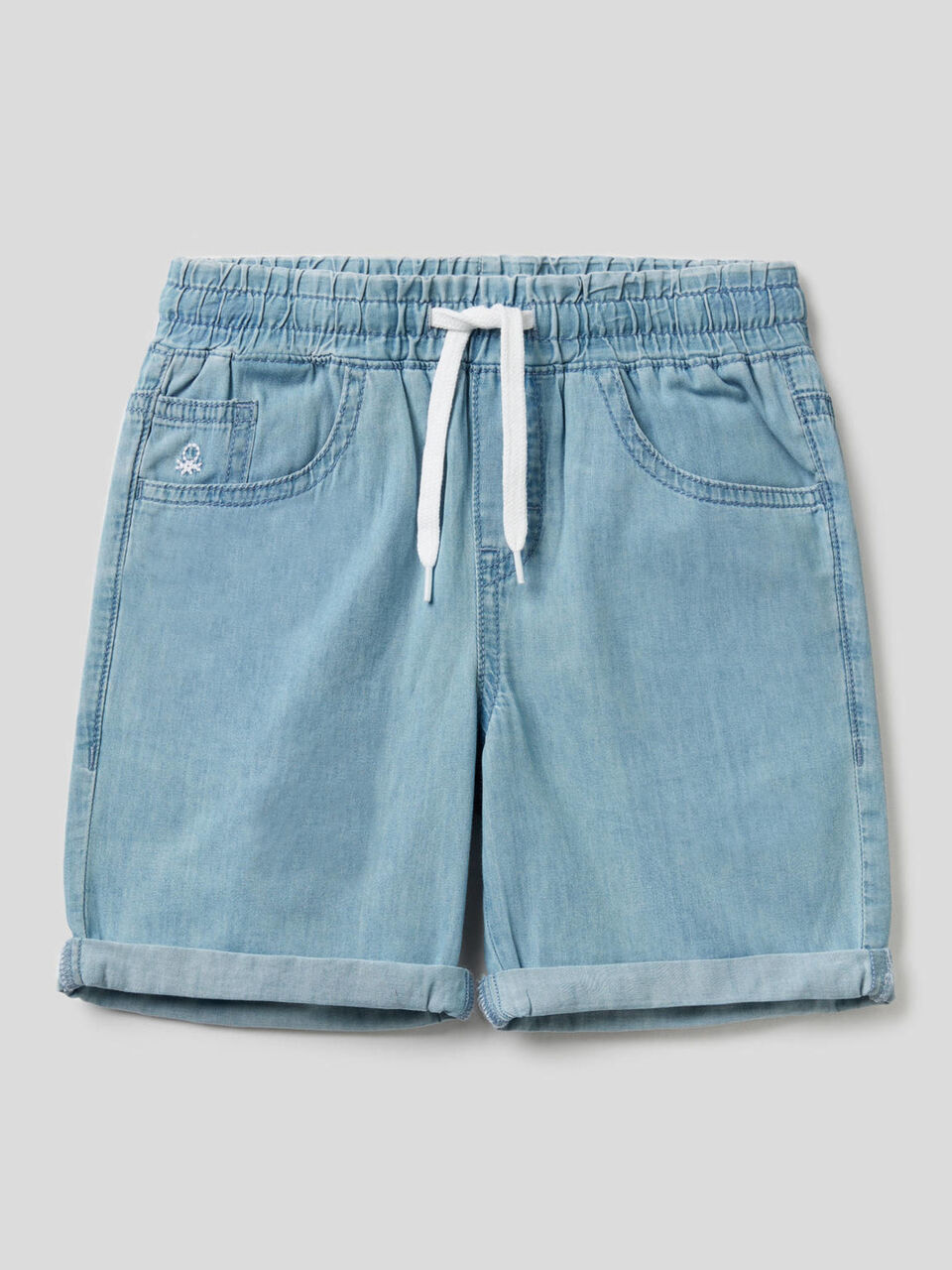 Bermuda en denim 100% coton image number 1