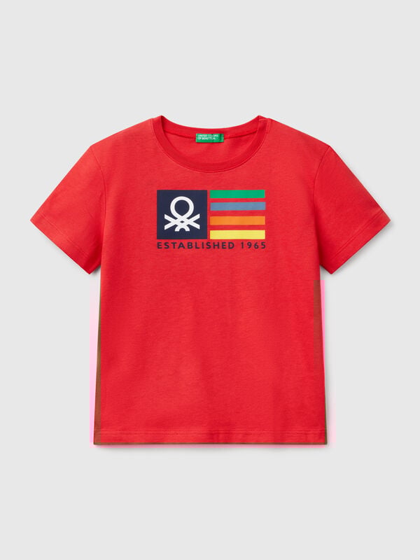 T-shirt avec impression du logo Garçon