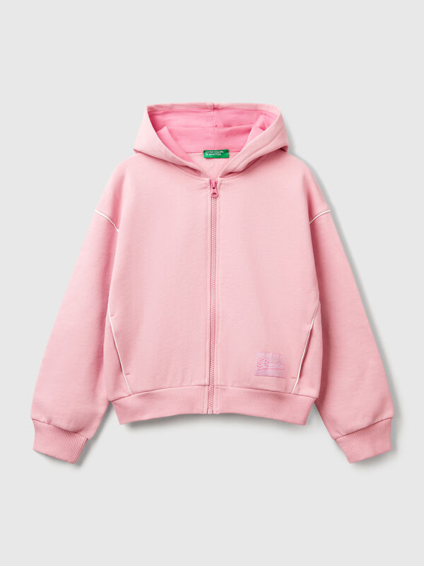 Sweat oversize à capuche Filles