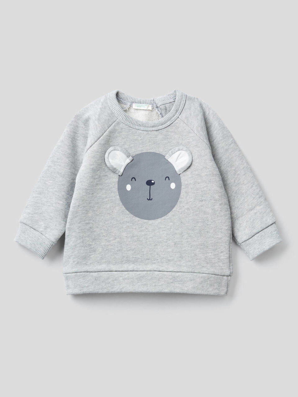 Sweat en coton bio avec imprimé animal image number 1