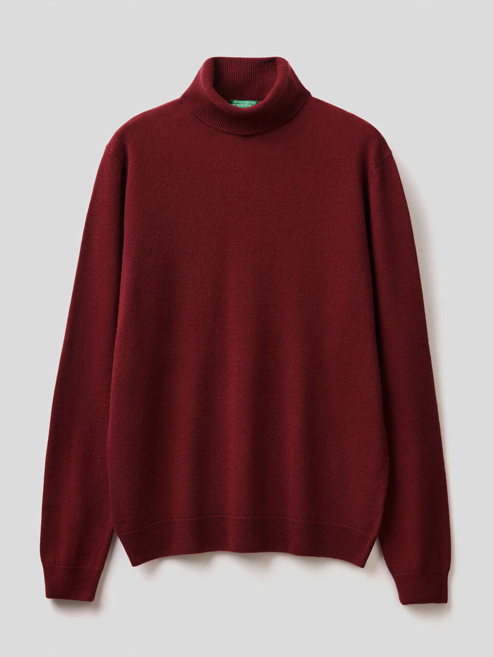 Pull col roulé en pure laine vierge image number 1