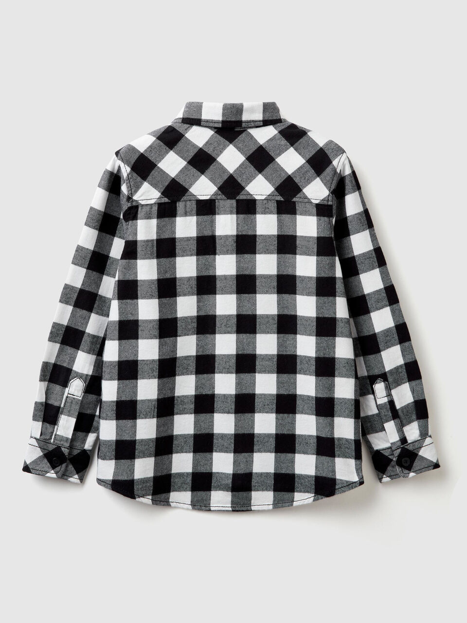 Chemise à carreaux en flanelle image number 2