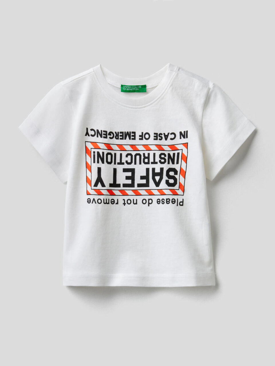 T-shirt en pur coton avec imprimé image number 1