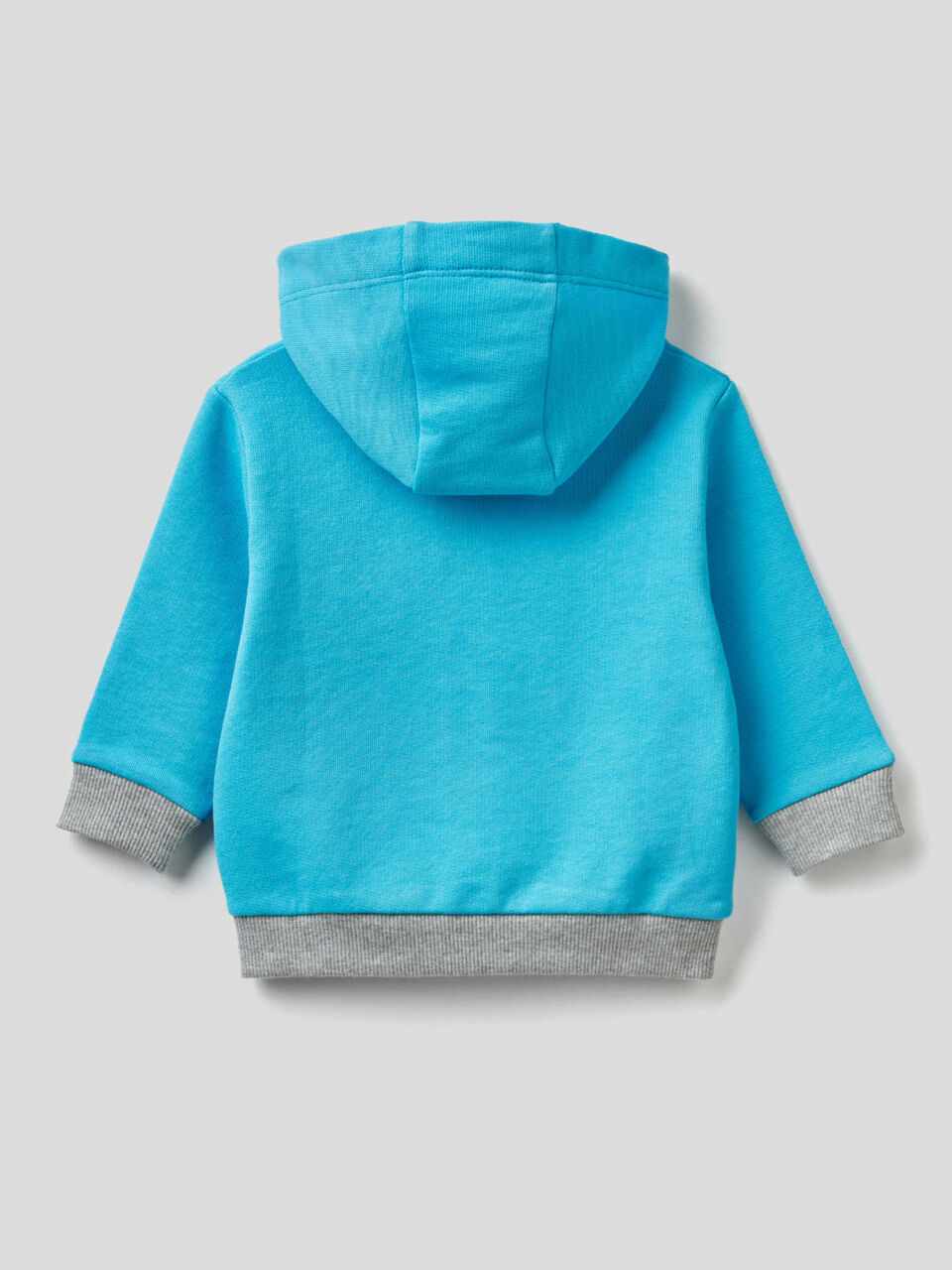 Sweat zippé avec capuche 100% coton image number 2