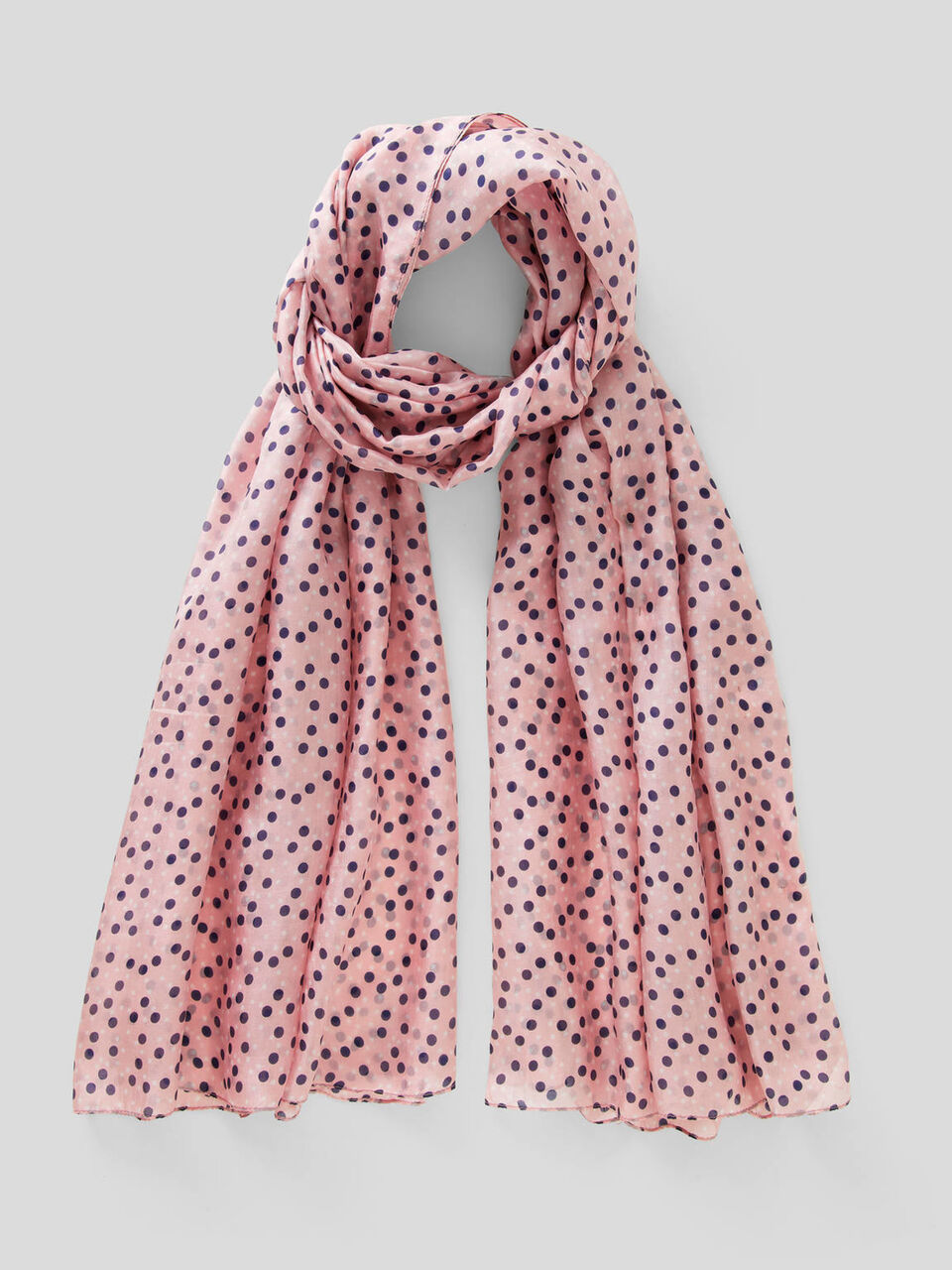 Foulard en soie imprimé fantaisie image number 1