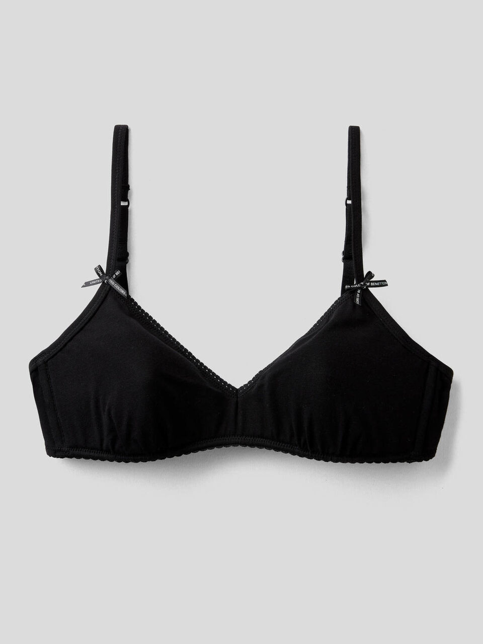 Soutien-gorge triangle en partie rembourré image number 1