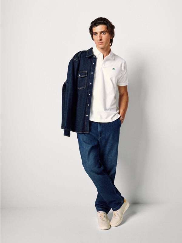 Jean chino coupe droite Homme
