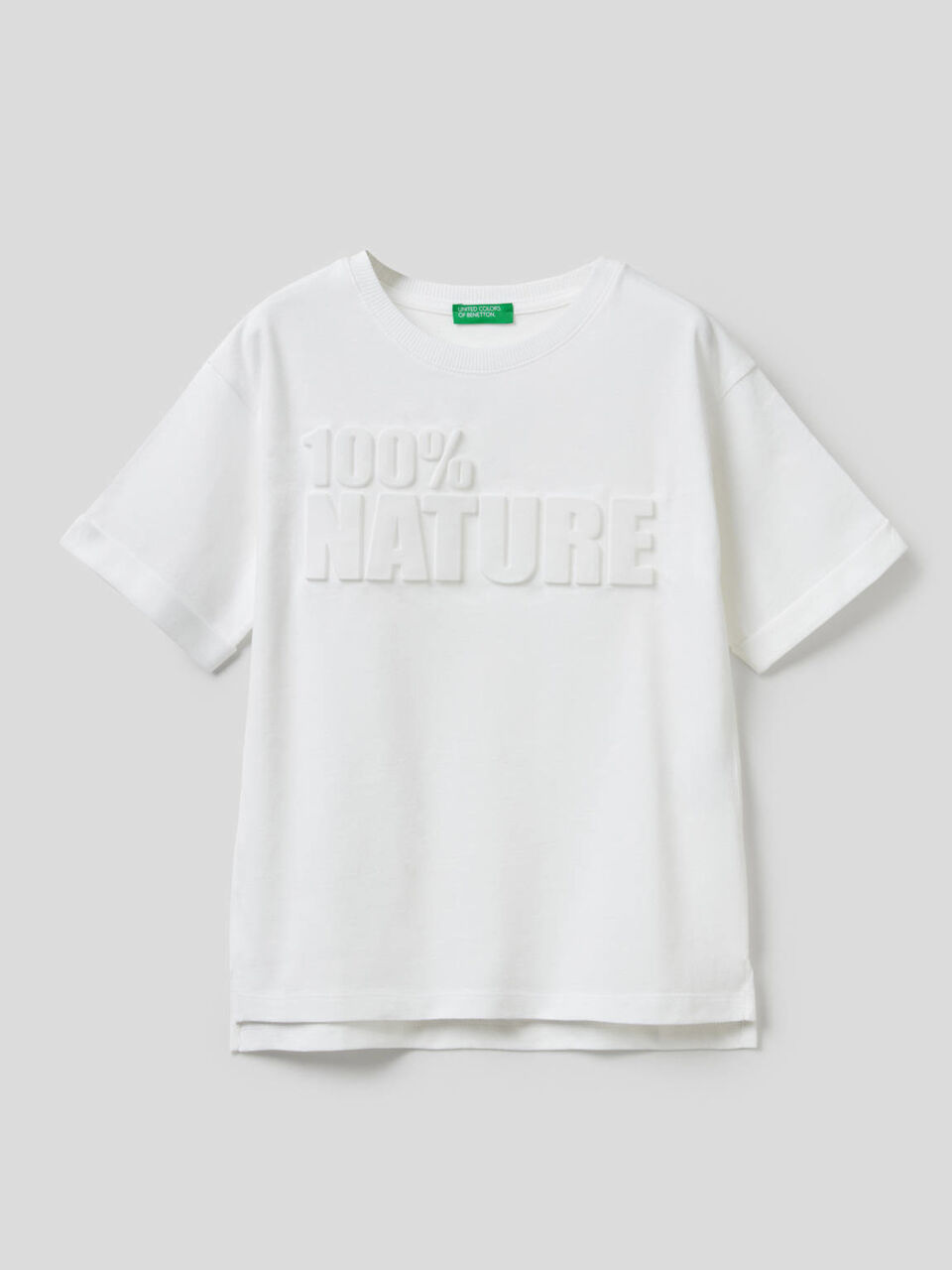 T-shirt avec message estampé image number 1
