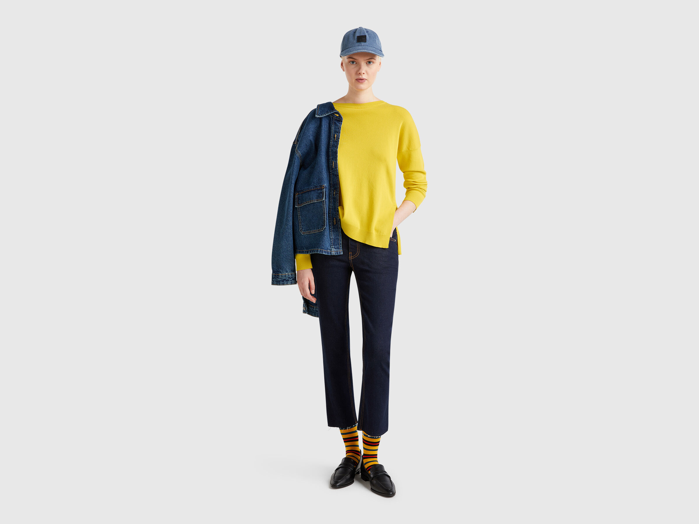 BOAT-NECK SWEAT.L/S Femme image number 2
