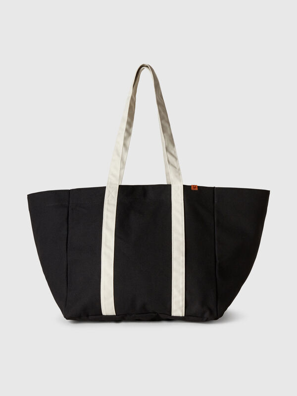Sac cabas en pur coton Femme